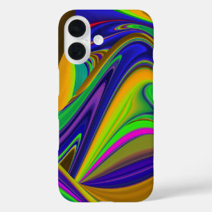 Summerrainbow , Abstract 3D Rainbowart iPhone 16 Case