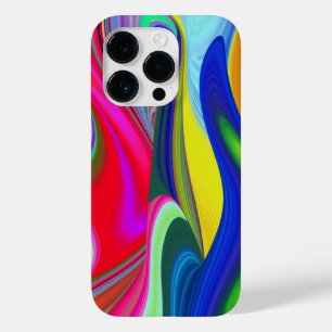 Summerrainbow , Abstract 3D Rainbowart Case-Mate iPhone 14 Pro Case