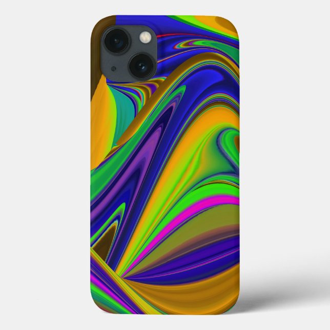 Summerrainbow , Abstract 3D Rainbowart Case-Mate iPhone Case (Back)