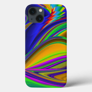 Summerrainbow , Abstract 3D Rainbowart iPhone 13 Case