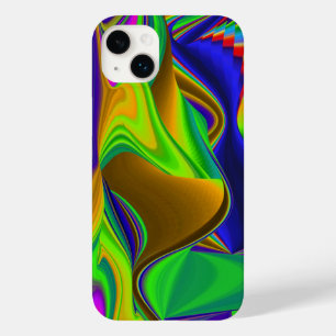 Summerrainbow , Abstract 3D Rainbowart Case-Mate iPhone 14 Plus Case