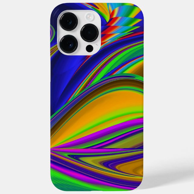Summerrainbow , Abstract 3D Rainbowart Case-Mate iPhone Case (Back)