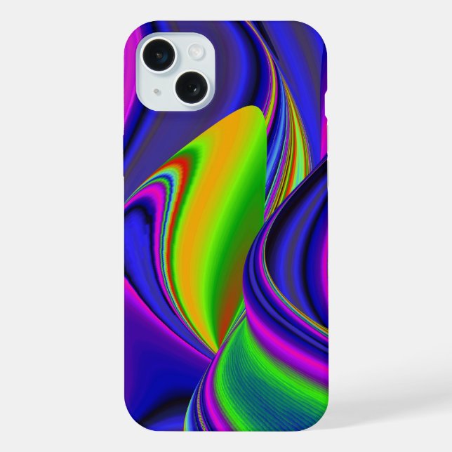 Summerrainbow , Abstract 3D Rainbowart iPhone Case (Back)