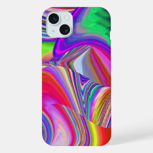 Summerrainbow , Abstract 3D Rainbowart iPhone 15 Plus Case