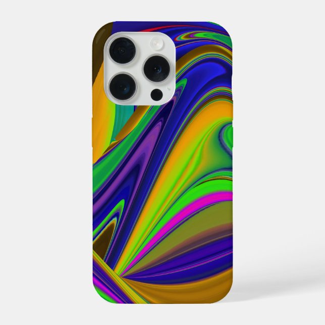 Summerrainbow , Abstract 3D Rainbowart iPhone Case (Back)