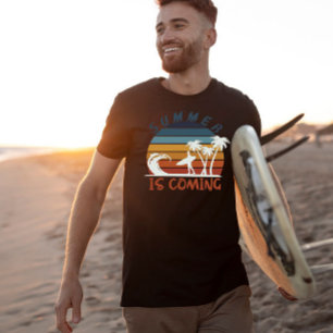 Summer's coming vintage colour palette retro sunse T-Shirt