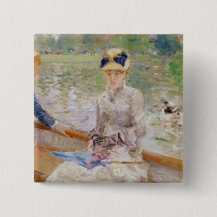 Summer's Day, 1879 15 Cm Square Badge