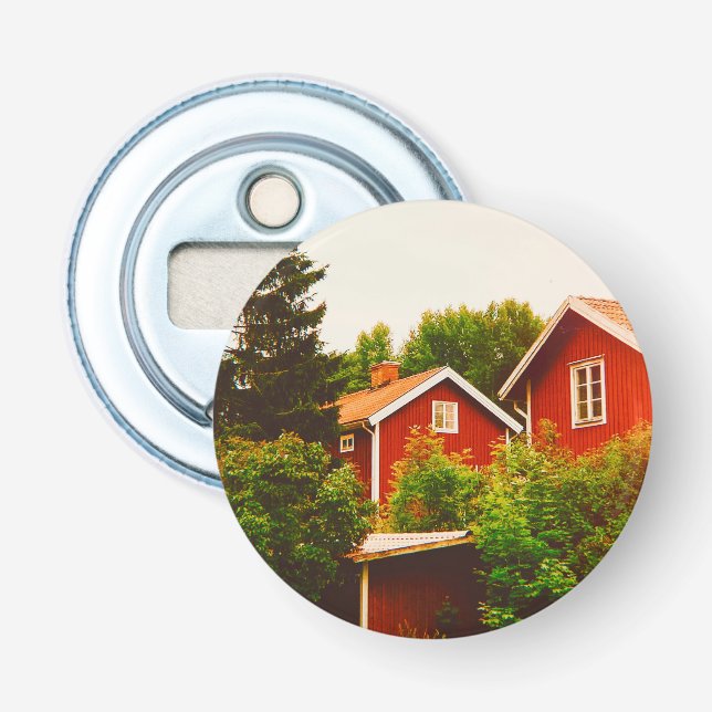 Summer's day in Dalarna Bottle Opener (Front)