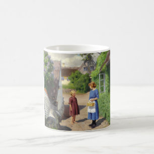Summer's Day in Denmark (Mother and Daughter) Coffee Mug