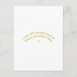 Summer's Day Postcard