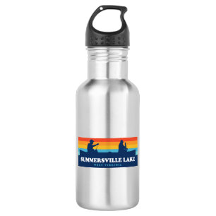 Summersville Lake West Virginia Canoe 532 Ml Water Bottle
