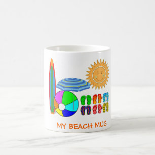 Summertime Beach Party Coffee Mug