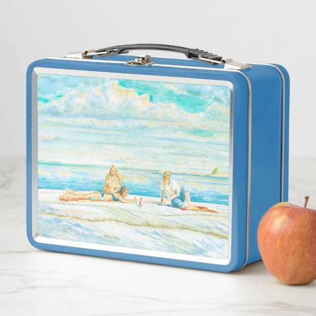 Summertime Bliss Metal Lunch Box (In Situ)