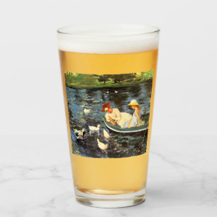 Summertime (by Mary Cassatt) Glass