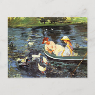 Summertime (by Mary Cassatt) Postcard