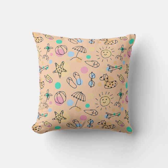 Summertime Fun Cushion (Front)