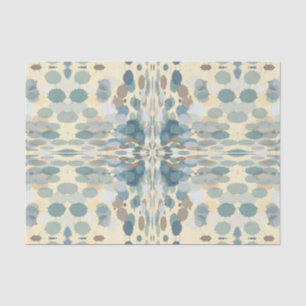 Summertime Fun Ocean Spray Splatter Abstract Art  Tissue Paper