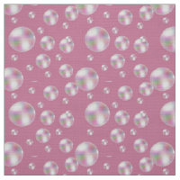 Summertime Happiness Blowing Bubbles Fabric
