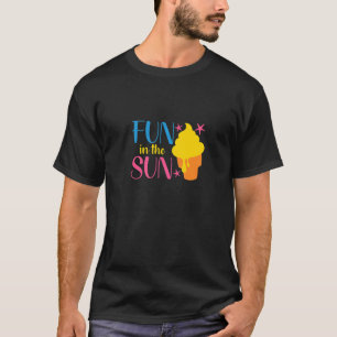 Summertime Ice Cream Fun In The Sun Accessories An T-Shirt