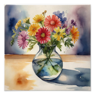 Summertime in a Vase Photo Print
