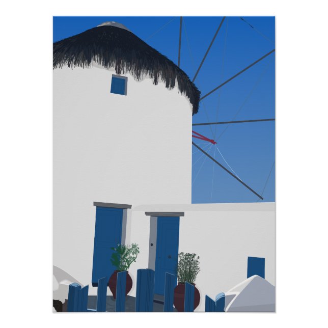 Summertime In Greece Poster (Front)