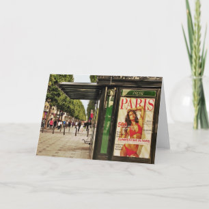 Summertime in Paris Greeting Card