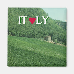 Summertime Italian Countryside Magnet