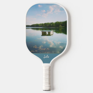 Summertime Lake  Pickleball Paddle