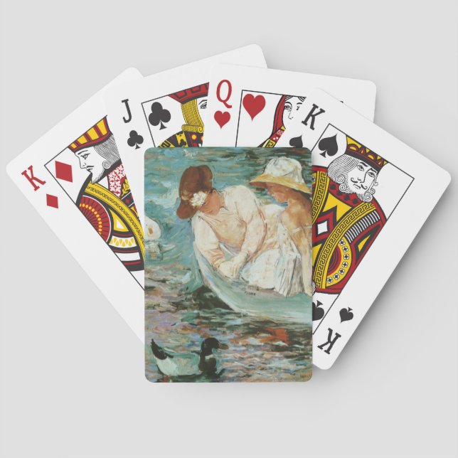 Summertime | Mary Cassatt Playing Cards (Back)