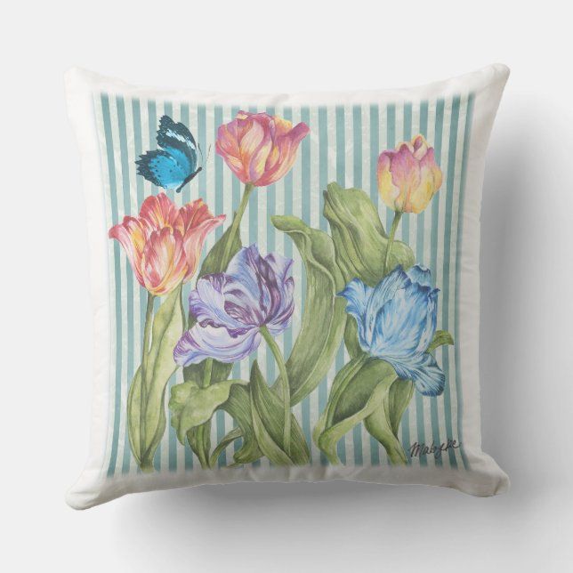 Summertime Outdoor Pillows (Back)