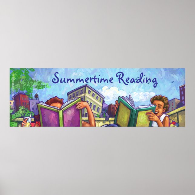 Summertime Reading Poster (Front)