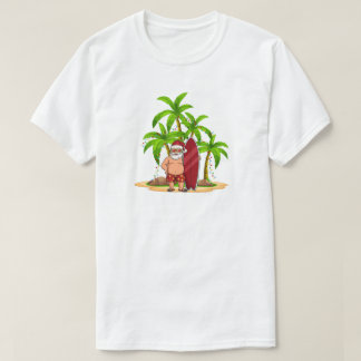 Summertime Santa T-Shirt. T-Shirt