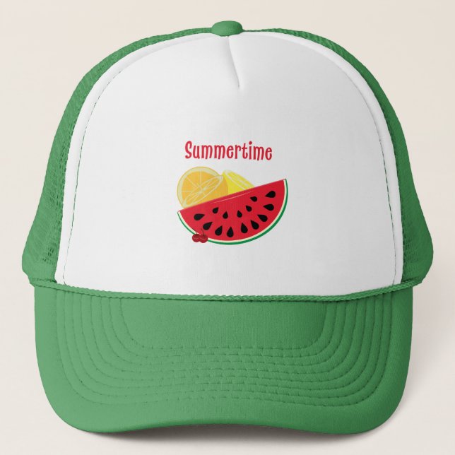 Summertime Trucker Hat (Front)