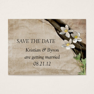 Summertime Wedding Save The Date