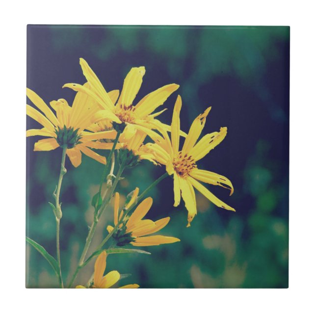 Summertime Wildflowers Tile (Front)