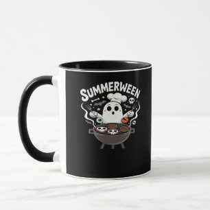 Summerween BBQ Funny Mug