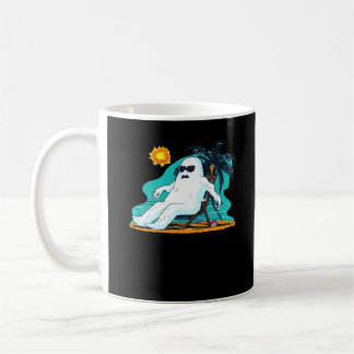 Summerween - Chibi Sunbathing Oversized Coffee Mug