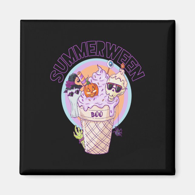 Summerween Chill Magnet (Front)