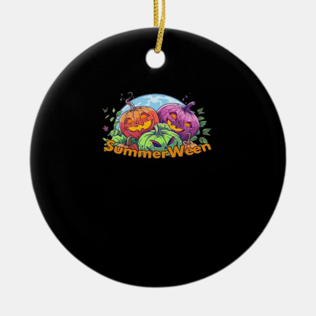 Summerween Classic Meme Ceramic Ornament (Front)