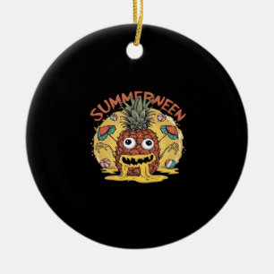 Summerween Classic Trending Meme Ceramic Ornament