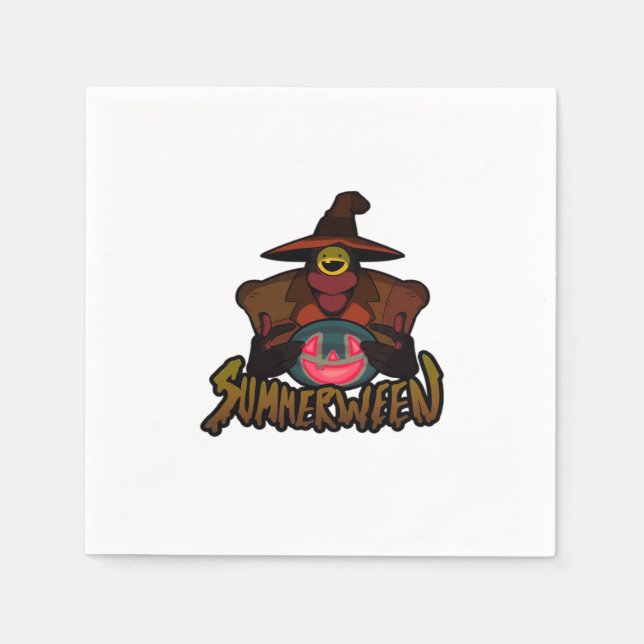 Summerween Classic Viral in 2025 Napkin (Front)