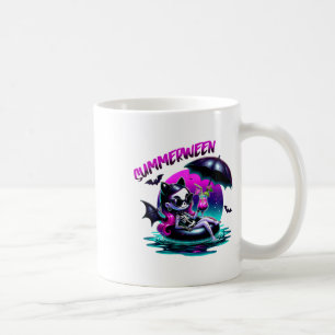 Summerween Ghost Summer Halloween Vibes Girls Wome Coffee Mug