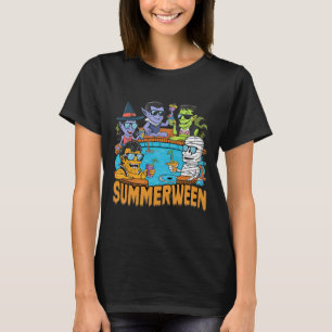 Summerween Halloween Spooky Monster For Men Women  T-Shirt