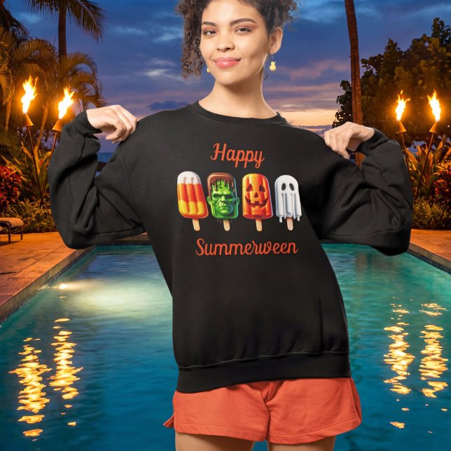 Summerween Halloween Summer Party Sweatshirt (Creator Uploaded)