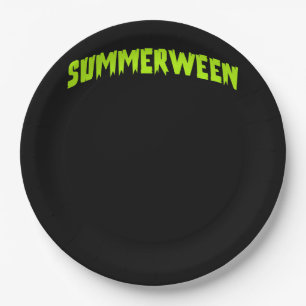 Summerween Meme Paper Plate