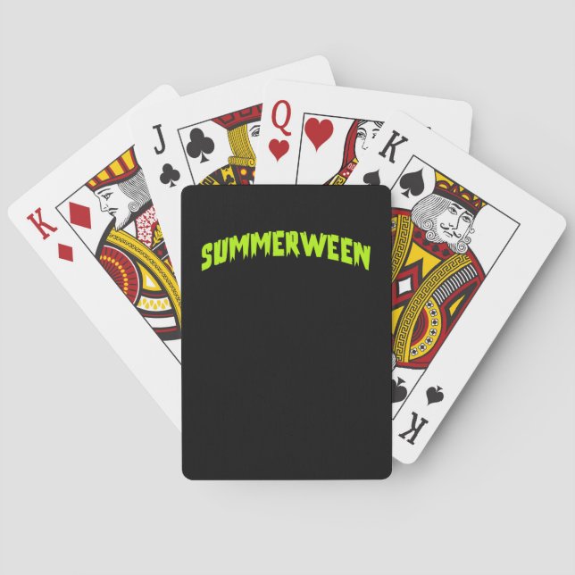 Summerween Meme Playing Cards (Back)