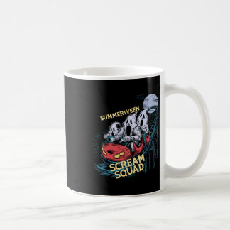 Summerween Scream Squad Rollercoaster Halloween Coffee Mug