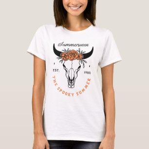 Summerween spooky summer party country aesthetic T-Shirt