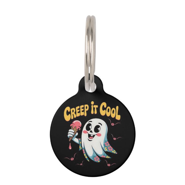 Summerween - Summerween Boo - Summerween Vibes - S Pet Tag (Front)
