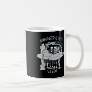 Summerween Surfing Monsters Clic Halloween Vibes G Coffee Mug